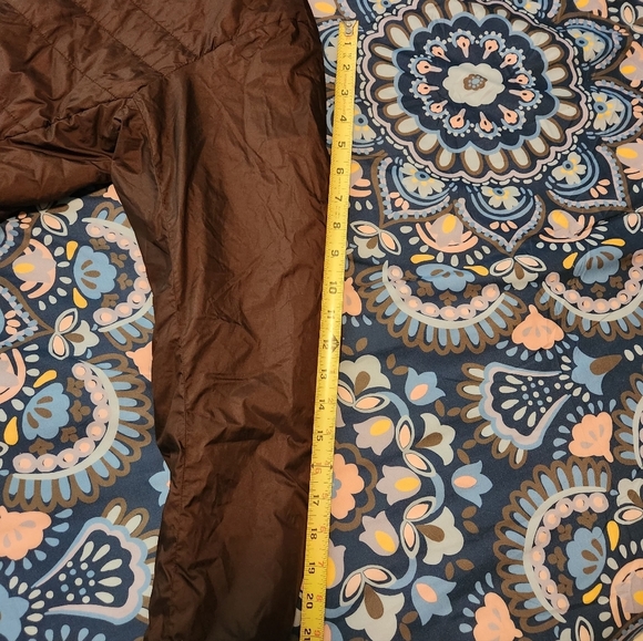 Columbia Vintage Chocolate Embroided Quilted Jacket - Picture 11 of 12